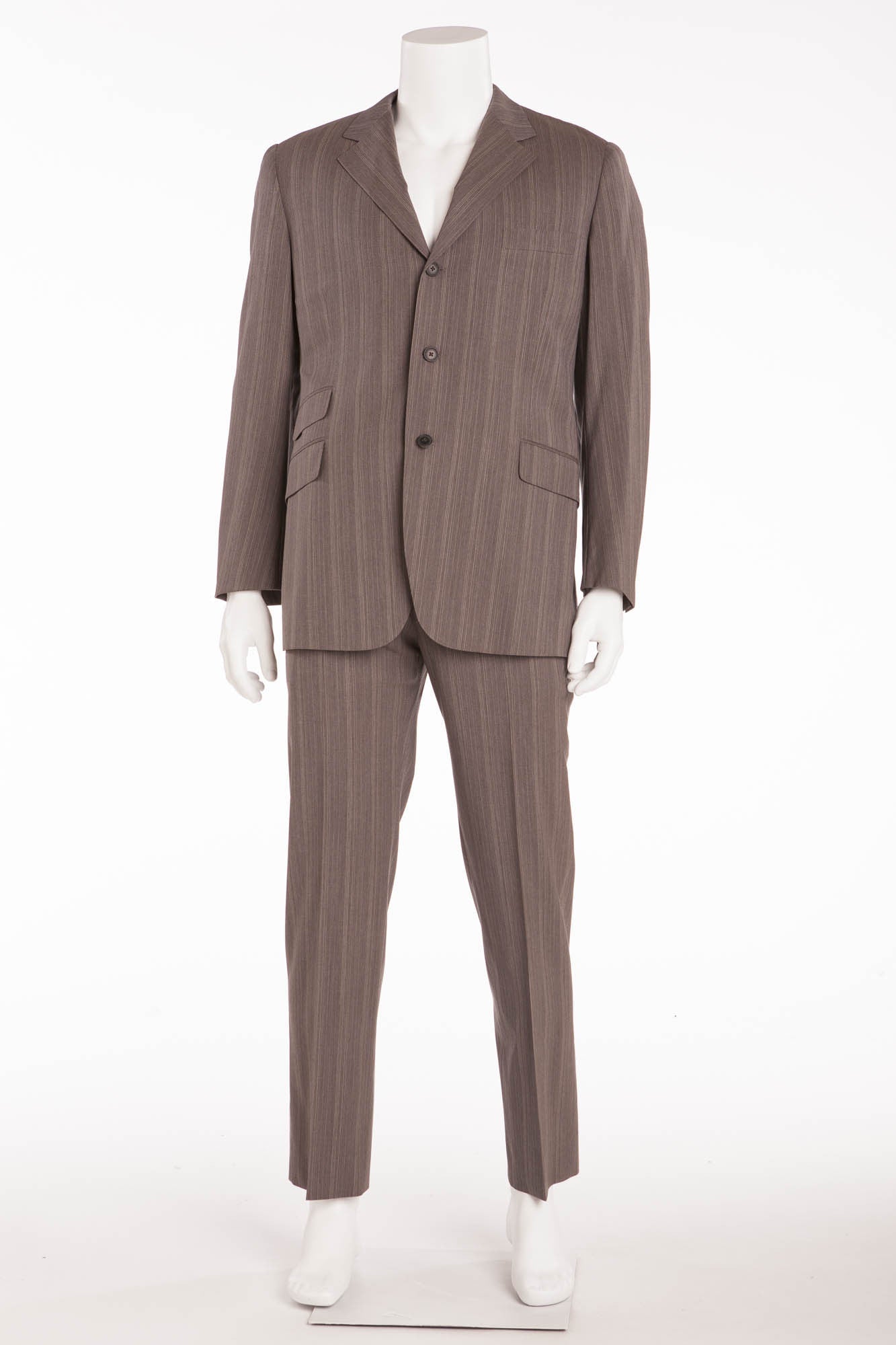 Authentic Hermes - New With Tags 2PC Grey Suit - IT 54