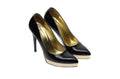 Iconic Gucci - Black Patent Pointed Toe Platform Pumps - US 8