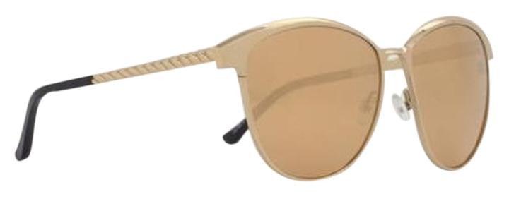 Agent Provocateur - "Spank Me" Gold Reflective Sunglasses - One Size