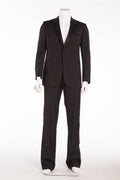 Authentic Hermes - 2PC Black Men's Tuxedo - IT 54