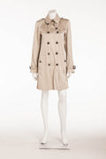 Burberry - Beige Button Up Coat - US 8