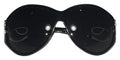 Roberto Cavalli - Black and Silver Sunglasses - One Size