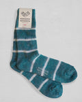 Striped Trail Road Mohair Wool Socks