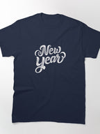 Colorful New Year Graphic Tee – Vibrant Festive Celebration