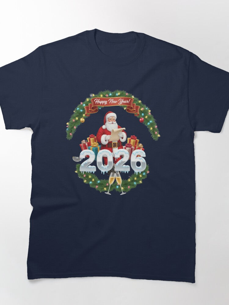 Celebrate 2026 New Year Tee – Premium Holiday Party Gear Shop
