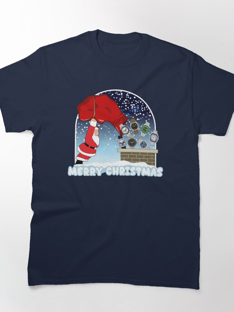 Watches Gift From Santa Christmas Horology Tee Classic T-Shirt
