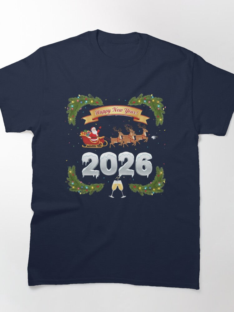 Celebrate 2026 Graphic Tee – Festive New Year Celebration Outfit