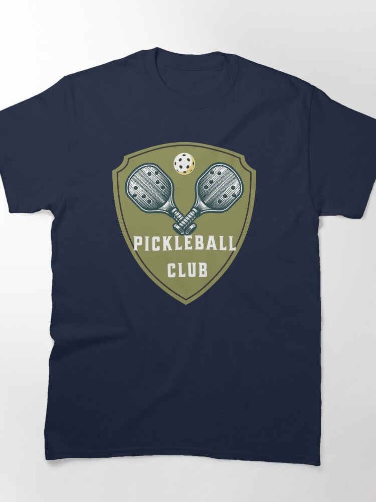 Pickleball Club Team Spirit Athletic Sport Graphic T-Shirt