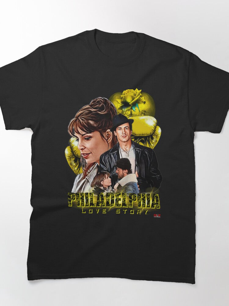 Philadelphia Love Story City Pride Shirt | Romantic Urban Graphic