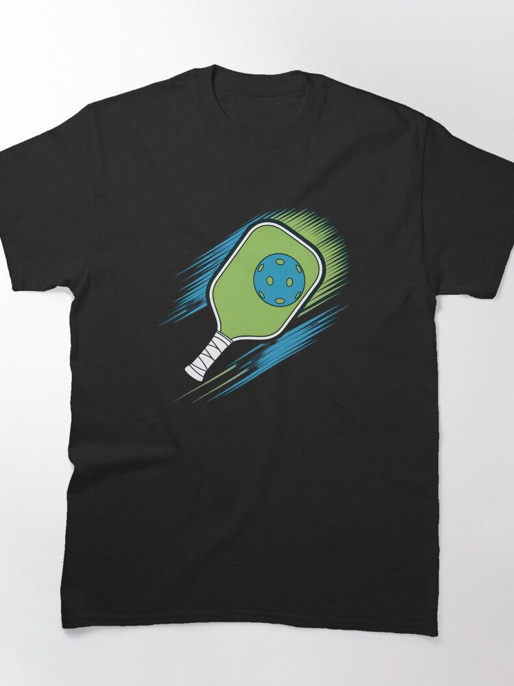 Classic Pickleball Graphic Tee Comfortable Cotton Everyday Wear