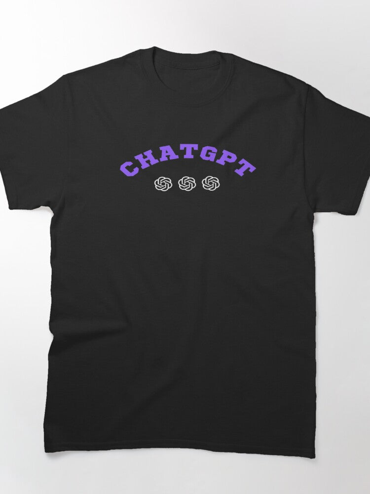 ChatGPT 13 AI Graphic Tee - Future Tech Enthusiast Apparel