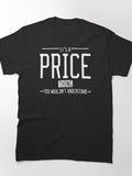 Its A Price Thing Funny Last Name Shirt | Family Heritage Gift Tee