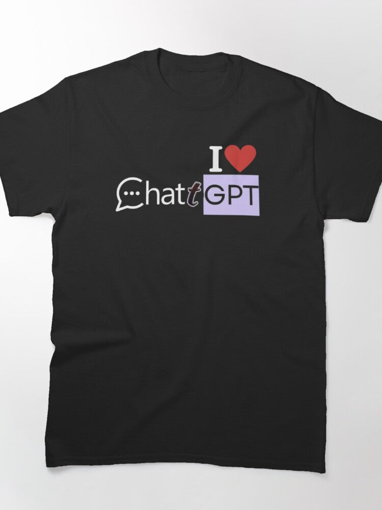 I Love AI Artificial Intelligence Fan Shirt | Tech Future Graphic Tee