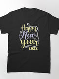 Happy New Year 2022 Retro Tee – Classic Festive Event Shirt