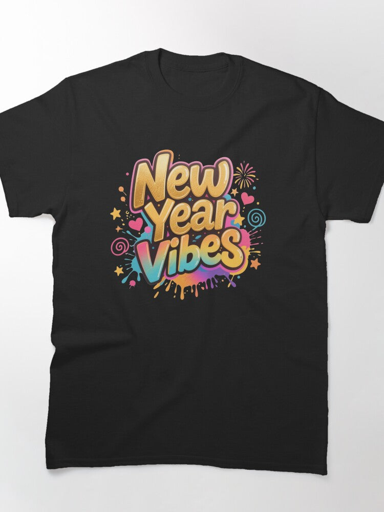 New Year Vibes Party Shirt – High Energy Celebration Design