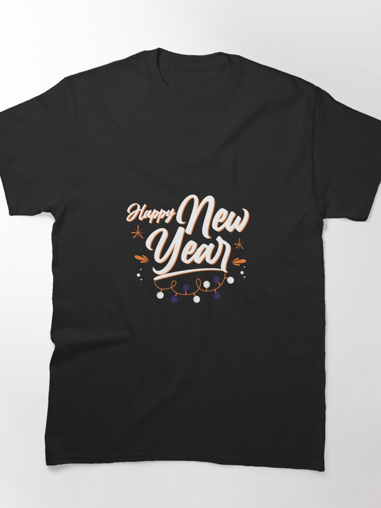 Happy New Year Iconic Tee – Essential Festive Party Clothing