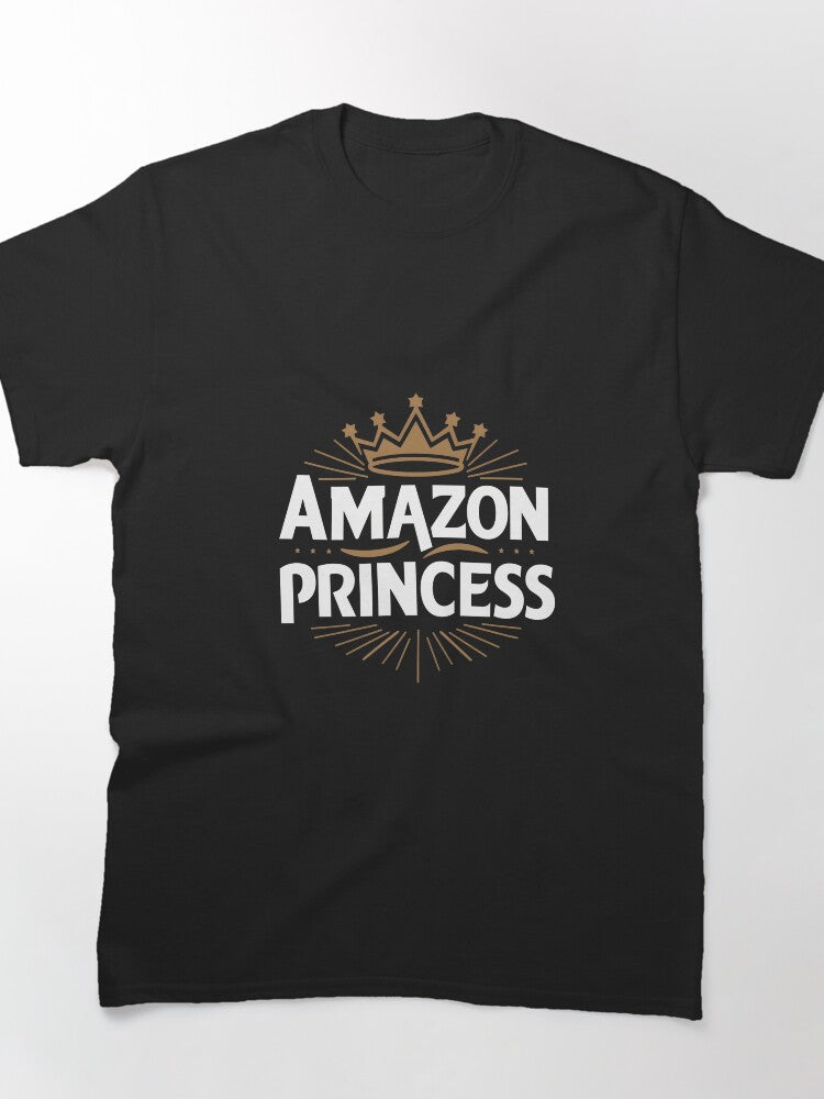 Royal Amazon Princess Tee - Mythical Heroine Birthday Gift