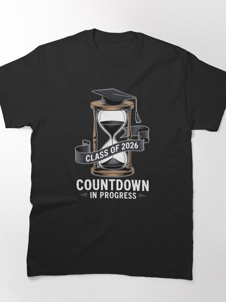 Senior Class Of 2026 Graduation Countdown Classic T-Shirt
