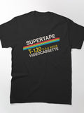 Supertape VHS Retro 90s Video Nostalgia Minimalist Shirt