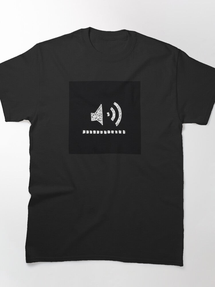 Volume Up Music Control Minimalist Quote Classic T-Shirt