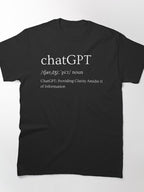 ChatGPT Providing Clarity Amidst Information Chaos AI Wisdom Tee
