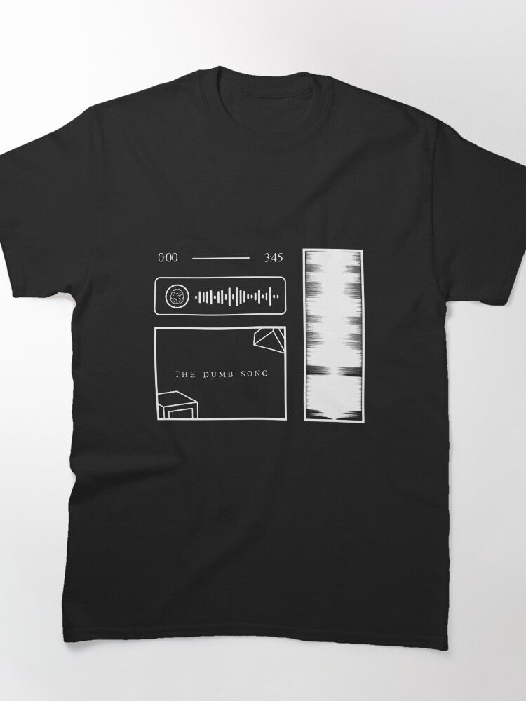 The Dumb Song Audio Graphics Spotify Code Musical Shirt