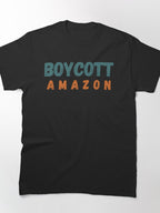 Boycott Amazon Solidarity Tee - Warehouse Worker Support Shirt