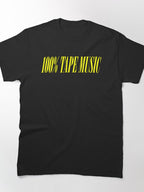 Vintage 100% Tape Music Aesthetic Classic T-Shirt
