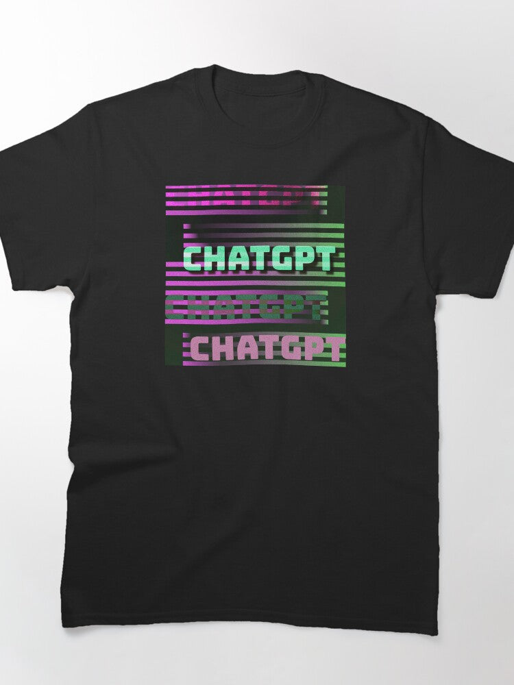 ChatGPT Repeat Logo Tee - Modern Software Developer Apparel