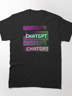ChatGPT Repeat Logo Tee - Modern Software Developer Apparel