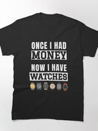 Watch Lover Gift Funny Timepiece Collector Classic T-Shirt