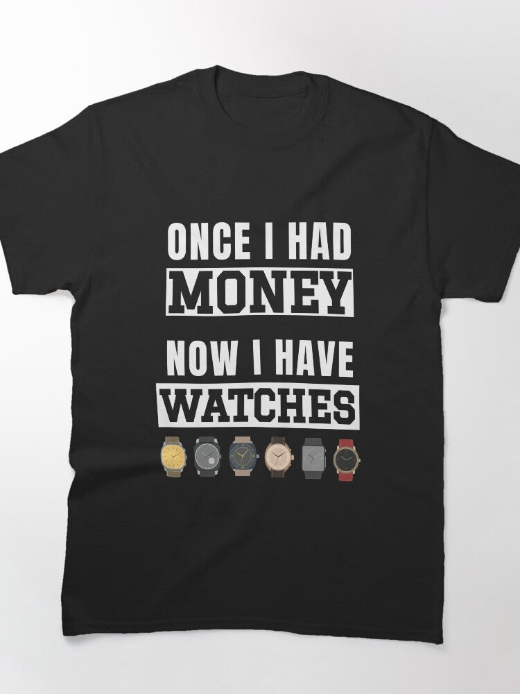 Watch Lover Gift Funny Timepiece Collector Classic T-Shirt
