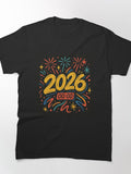 New Years Eve 2026 Party Celebration Graphic Classic T-Shirt