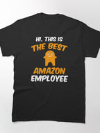 Funny Amazon Peccy Employee Tee - Mascot Inspired Graphic Top