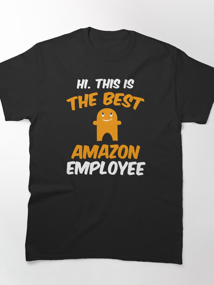 Funny Amazon Peccy Employee Tee - Mascot Inspired Graphic Top