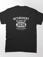 Class of 2026 Retirement Shirt – Graduation Countdown Progress