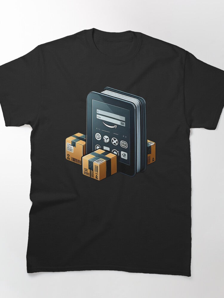 Kindle Pack E-Reader Tee - Digital Literacy Fan Graphic Shirt