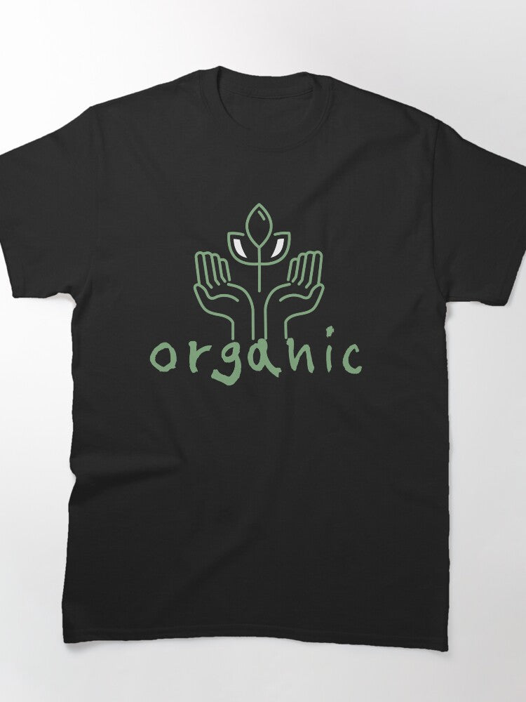 Pure Organic Lifestyle Graphic Tee Sustainable Fashion Top