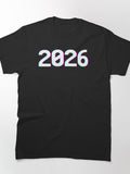 Happy New Year 2026 Bold Celebration Holiday Classic T-Shirt