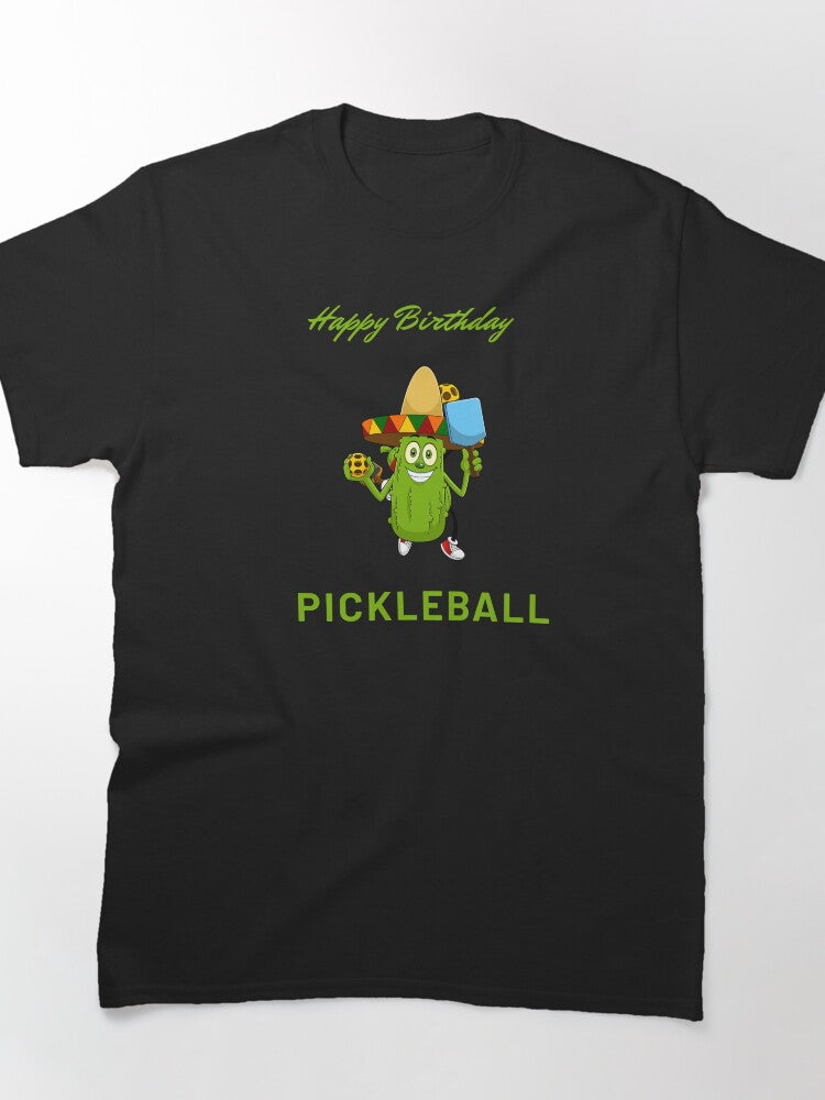 Funny Pickleball Birthday Gift Tee Unique Player Present Shirt