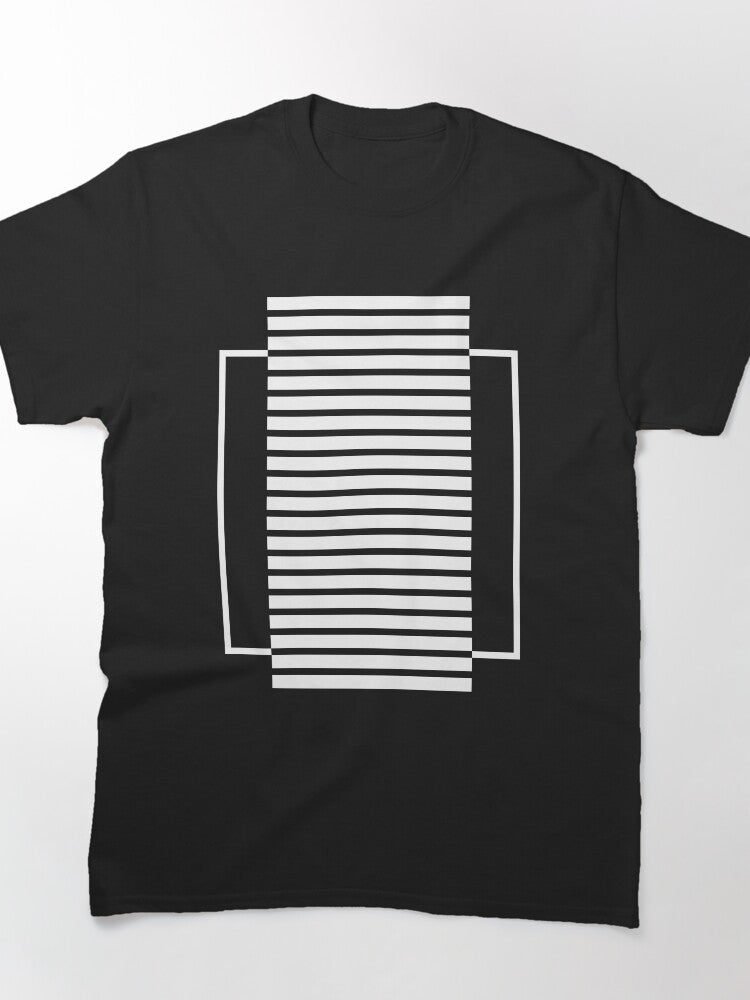 Geometric Version 4 Abstract Line Design Classic T-Shirt