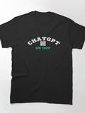ChatGPT 12 Version Graphic Tee | Evolution of AI Technology Shirt