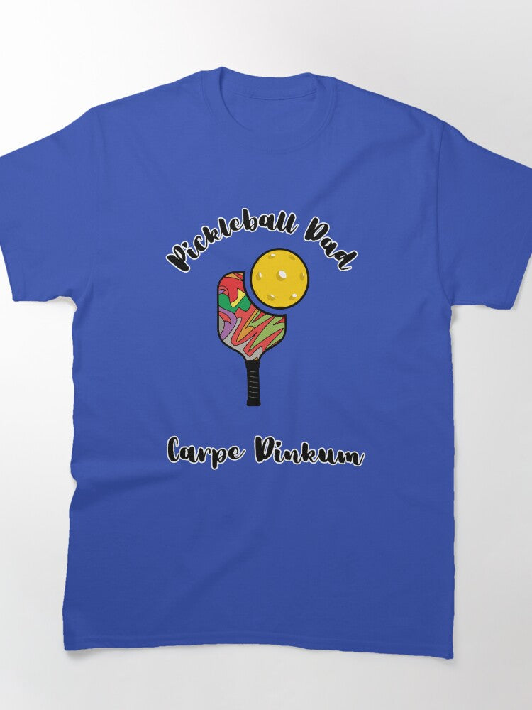 Pickleball Dad Seize the Dinkum Tee Fun Father's Day Gift Idea