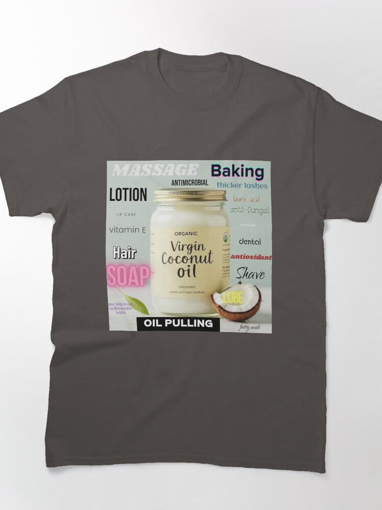I Love My Coconut Oil Natural Beauty Enthusiast Graphic Tee