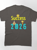 Success 2026 Wealth Design – Motivational Money Bag Trophy Tee
