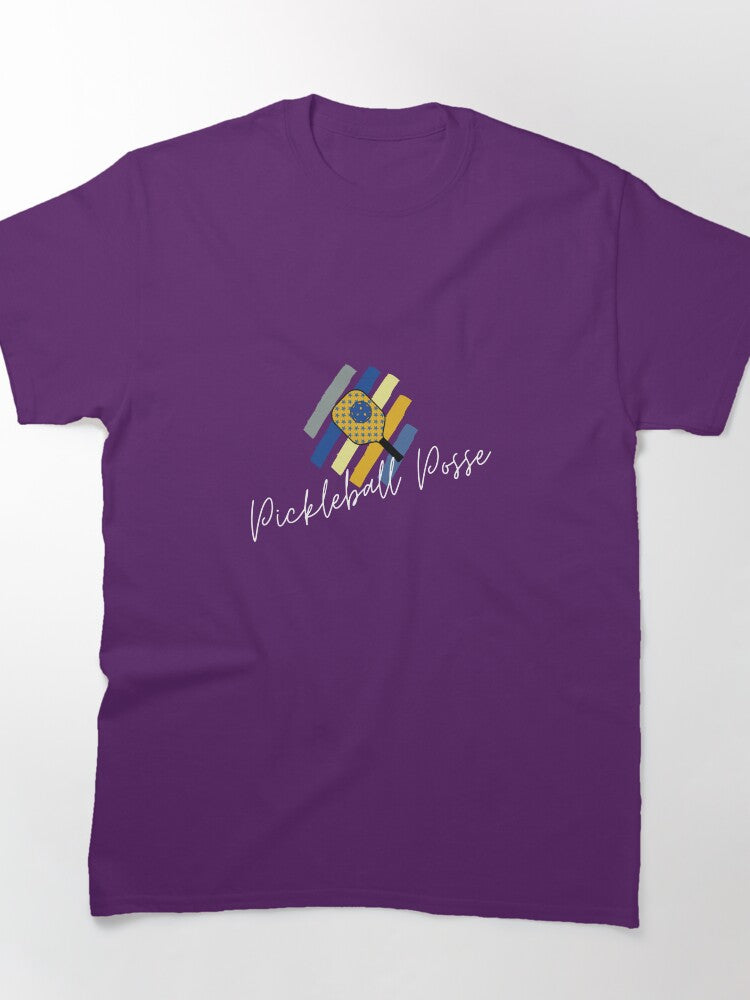 Pickleball Posse Group Shirt Team Spirit Athletic Club Apparel