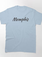 Memphis City Skyline Tennessee Souvenir Travel Classic T-Shirt