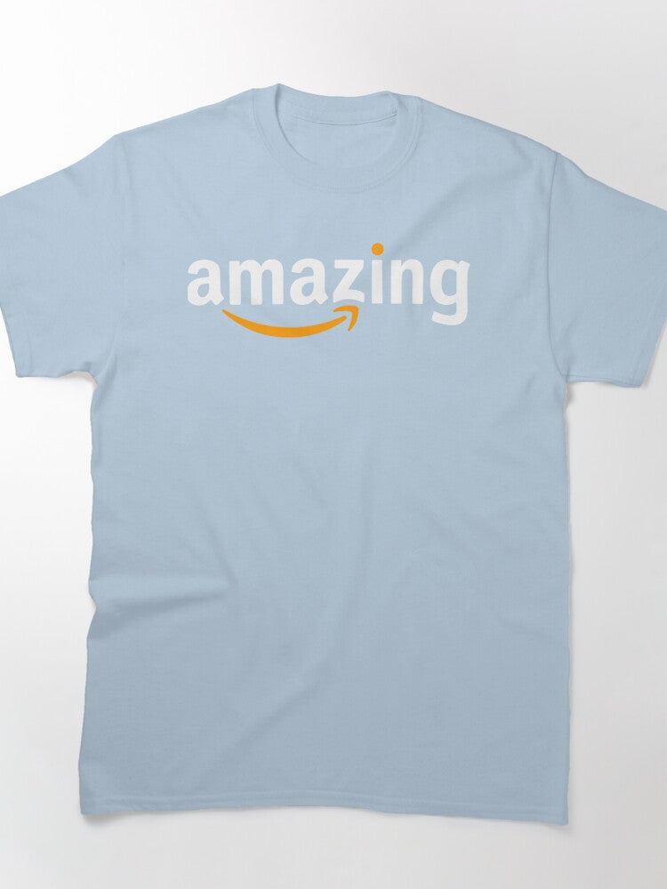 Amazing Amazon Branding Tee - Premium Logo Graphic T-Shirt