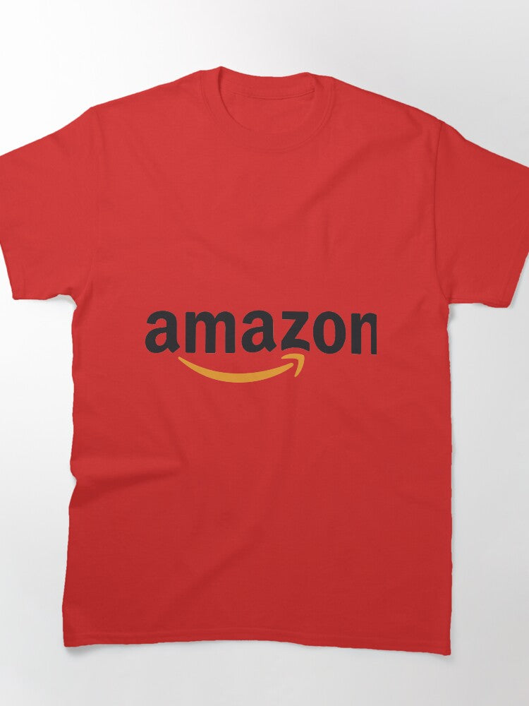 Premium Amazon Branded T-Shirt - Soft Cotton Casual Logo Wear