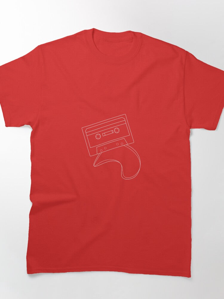 Cassette Illustration Detailed Hand Drawn Classic T-Shirt